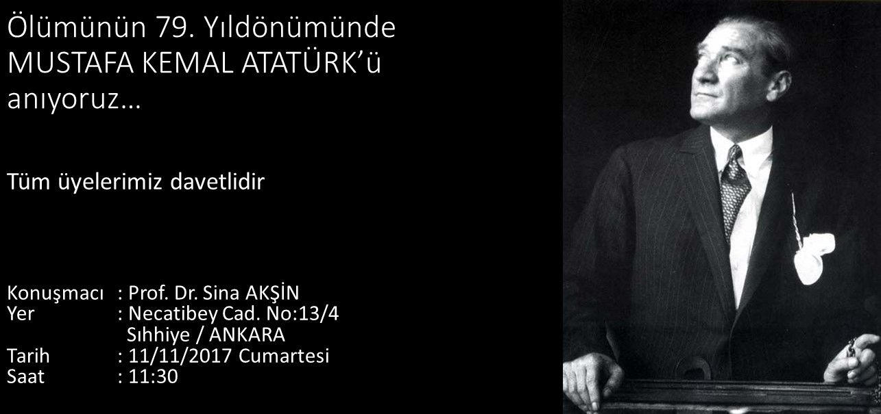 ATA'mızı anıyoruz